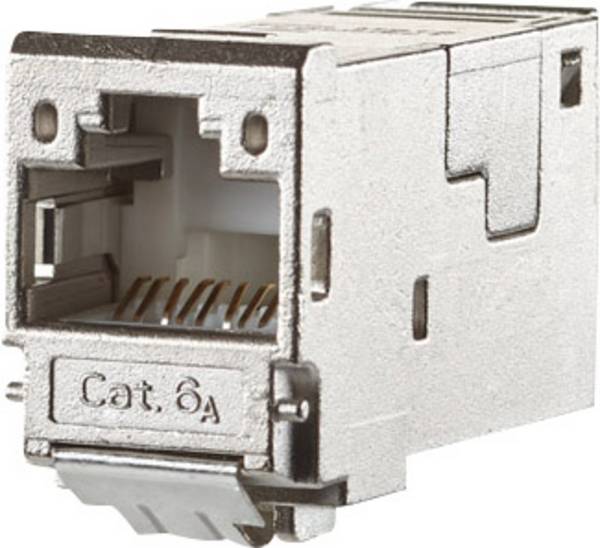 Metz Connect 130910-I RJ45-inbouwmodule E-Dat CAT 6A 1 stuk(s)