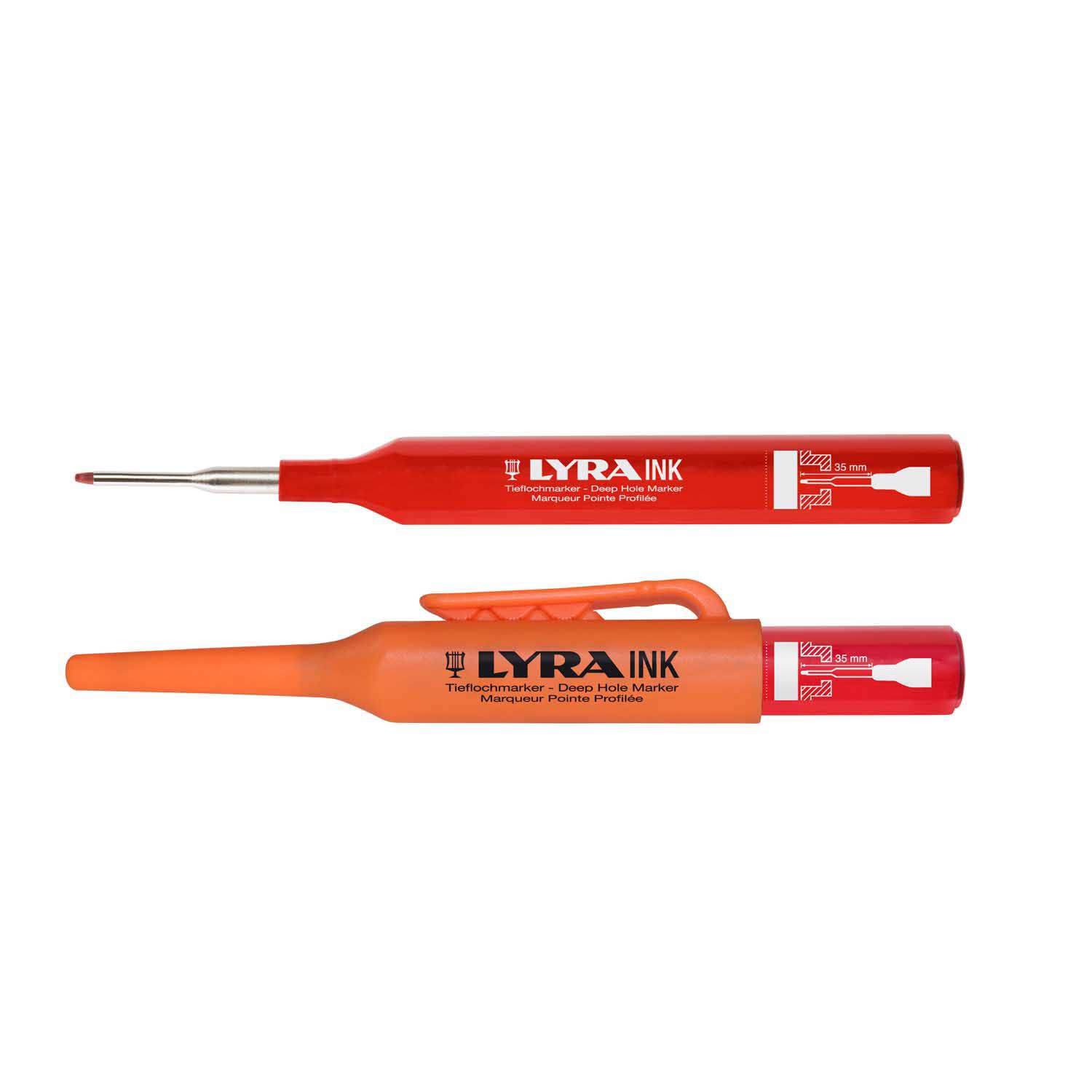 Lyra producten diepmarker merkstift rood 40849004067004084900406700-0