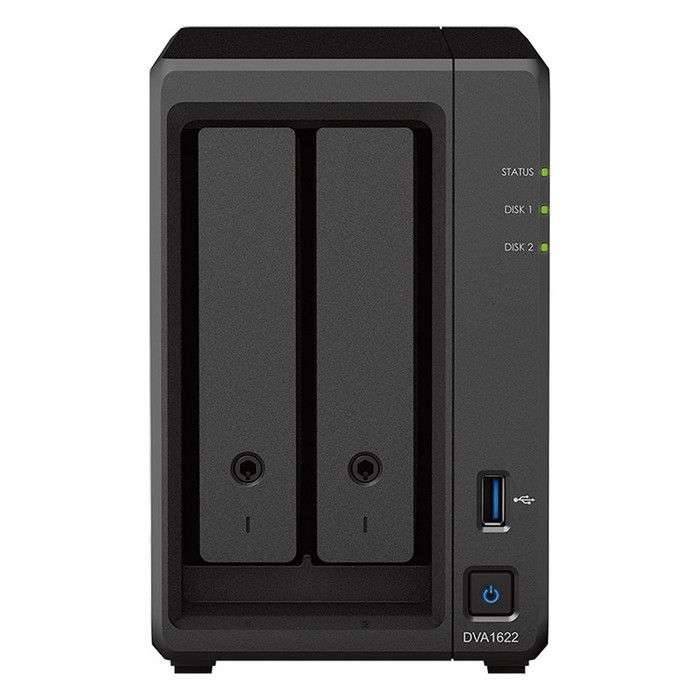 Netwerkvideorecorder - SYNOLOGY - DVA1622 - AI-bewaking - 2 bays - 32 TB max.-0