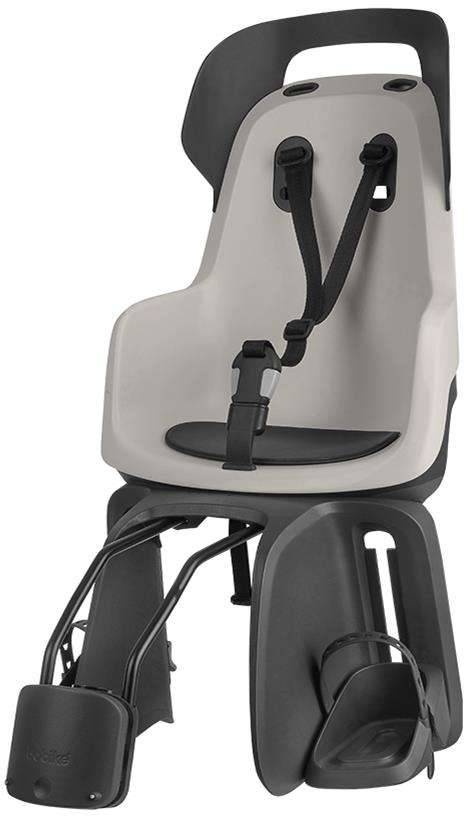 Kinderzitje achter Bobike Maxi Go - vanilla cup cake - framebevestiging (FF)-0