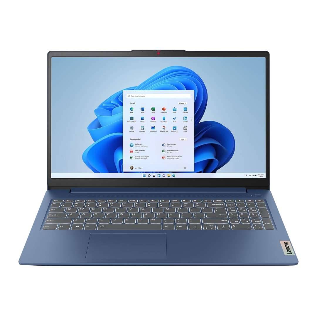 Lenovo IdeaPad Slim 3 15IRU8 i3-1315U 15,6" FHD IPS 300 nits AG 8GB LPDDR5-4800 SSD512 Intel UHD Graphics 47Wh Win11 Aby-0