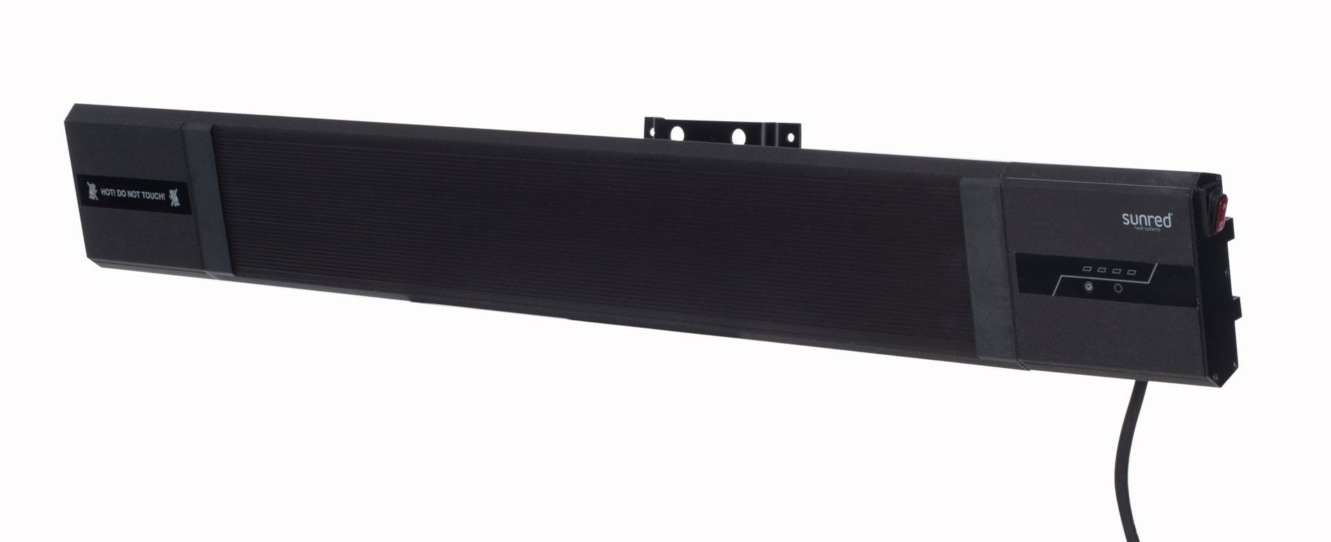 Sunred - Nero - Nero lijn - Zwart - Wand/Hangend model - Terrasverwarmer - Black panel technologie --1