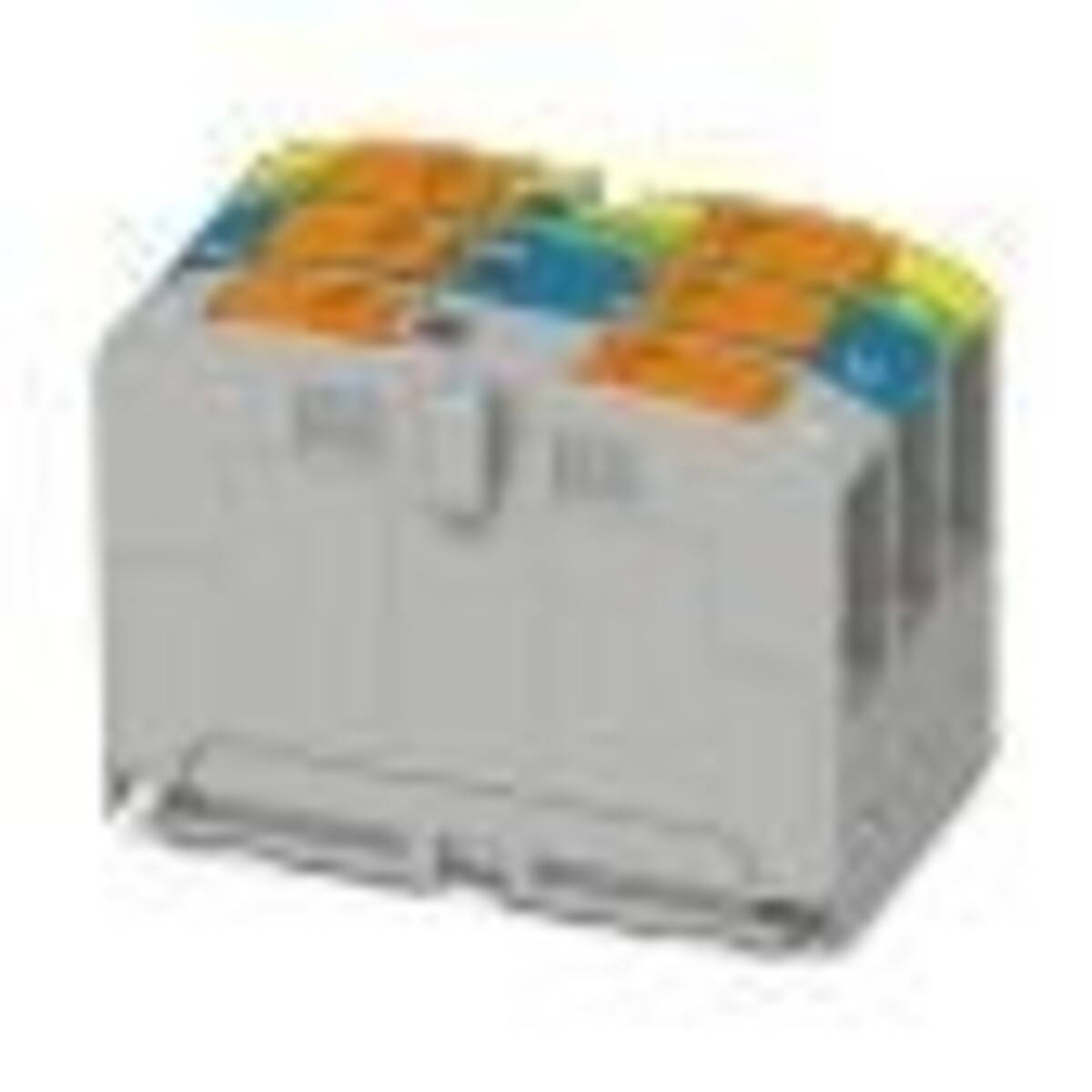 PHOENIX CONTACT PTVFIX2.5-L/N/GNYE Connector: rail; 24A; 450V; push-in; PA; L: 21,7mm; 0,14÷4mm2 - 1 stuk-1
