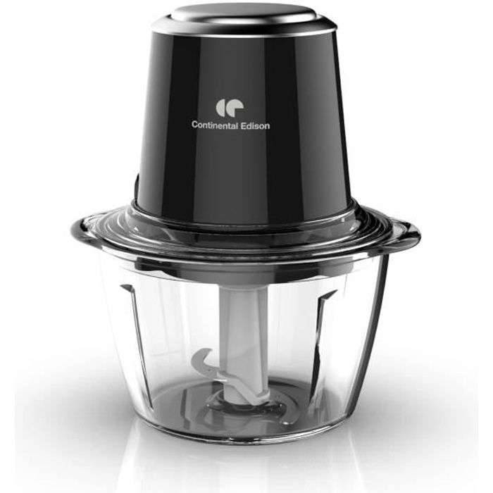 CONTINENTAL EDISON CEMH01 Mini Chopper glazen kom - zwart-0