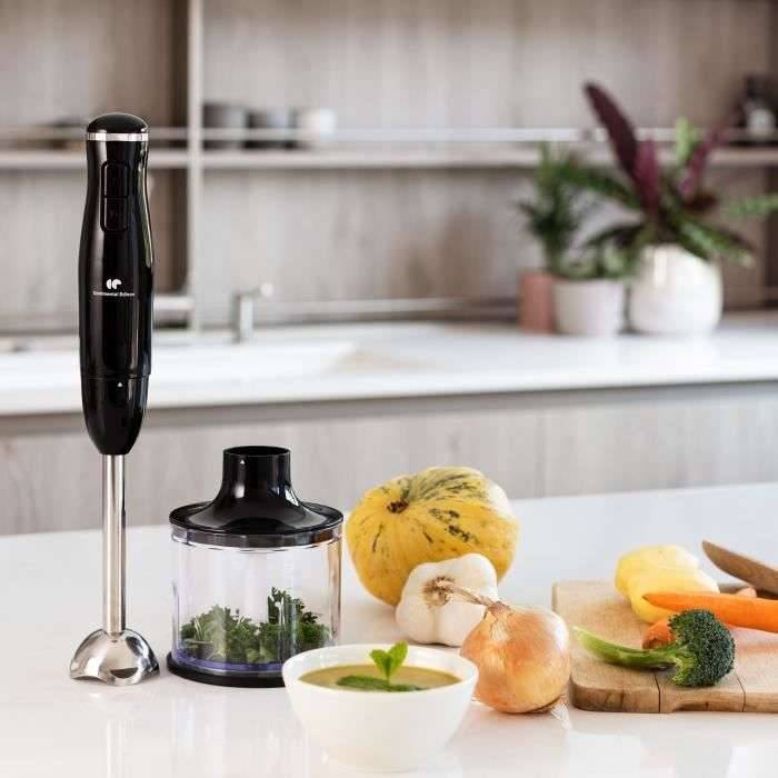 CONTINENTAL EDISON CEHB01 Blender plonger - zwart-1