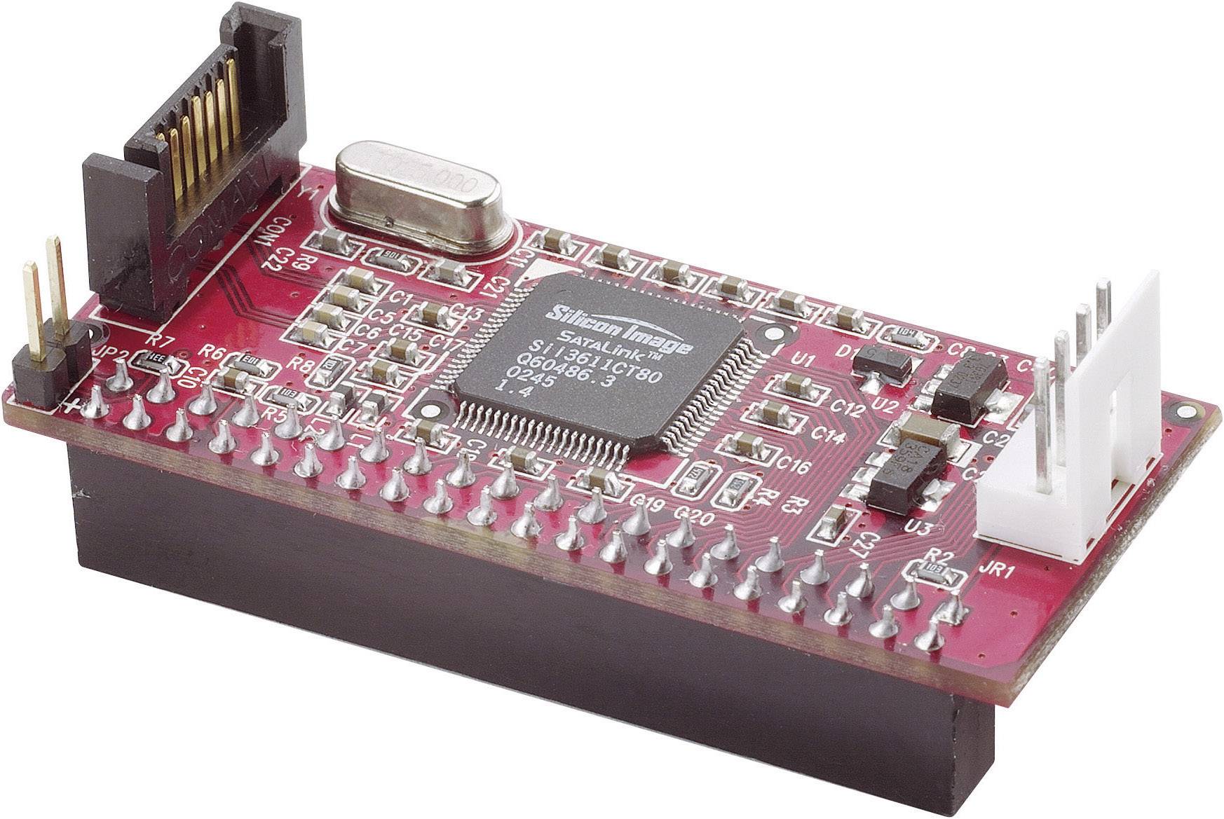 Interface-converter [1x SATA-stekker 7-polig - 1x IDE-bus 40-polig]-2