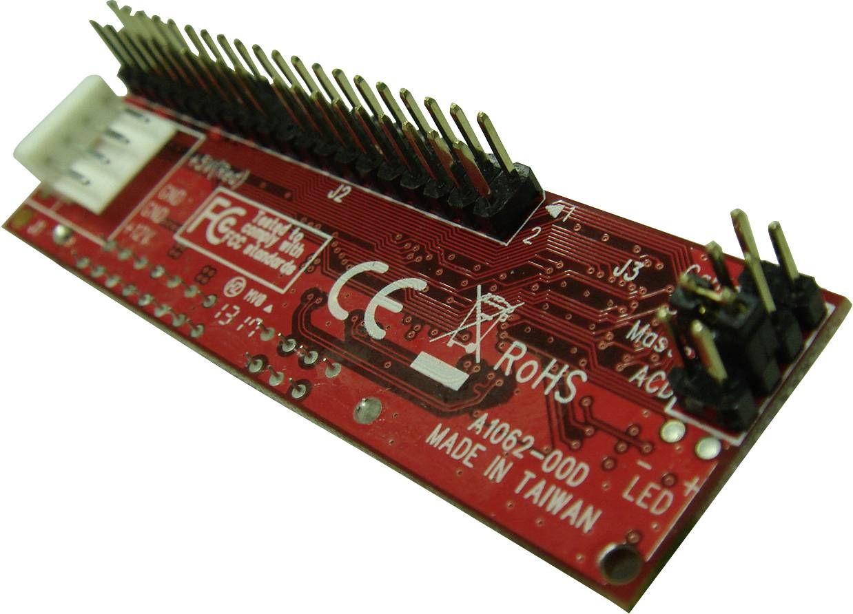 Interface-converter [1x IDE-stekker 40-polig - 1x SATA-bus 7-polig]-1
