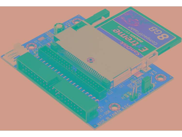 Interface-converter [1x CompactFlash-stekker 50-polig 2x IDE stekker 40-polig, IDE stekker 44-polig]