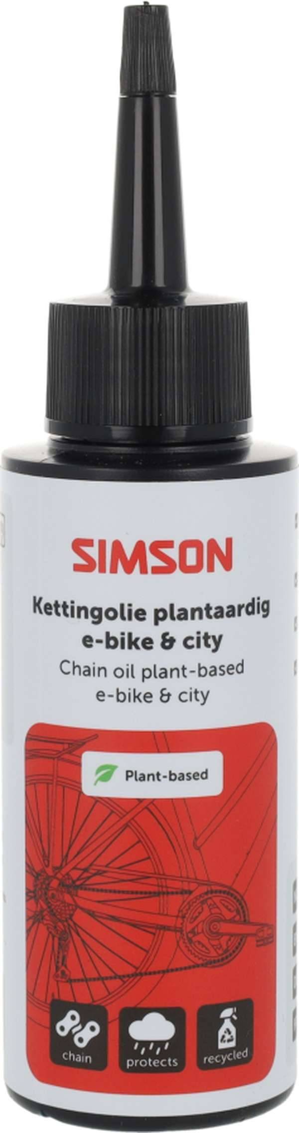 Kettingolie Simson plantaardig e-bike & city bike - 100ml
