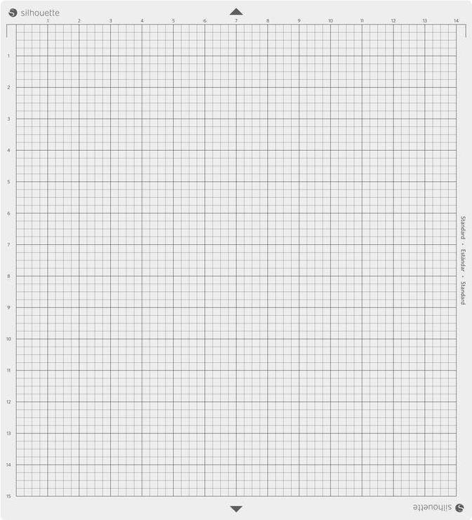 Silhouette Cameo 4 Plus Pro Lijm Snijmat 35,56 x 38,10 cm-0