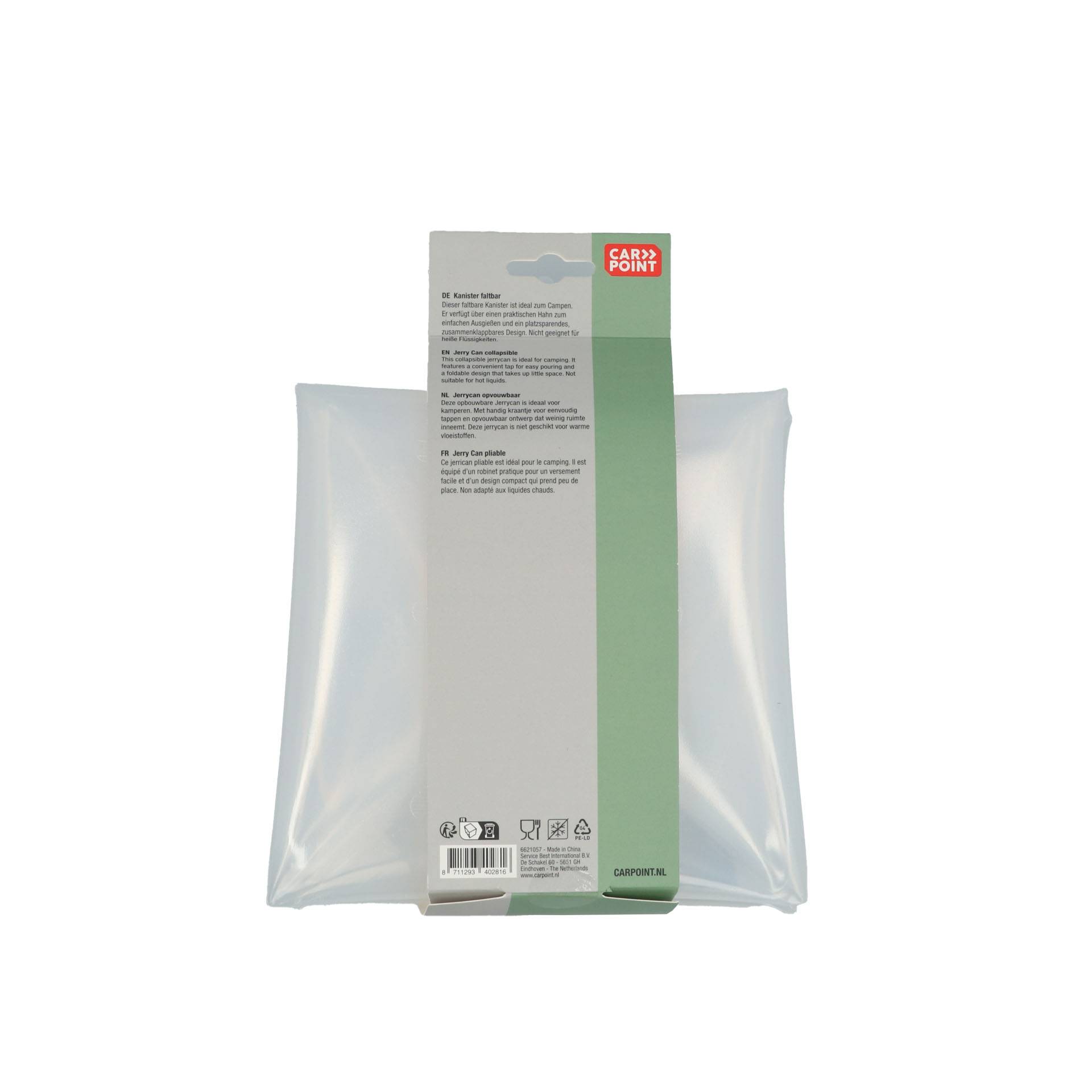 Carpoint Jerrycan Opvouwbaar + Kraan 10 Liter-1