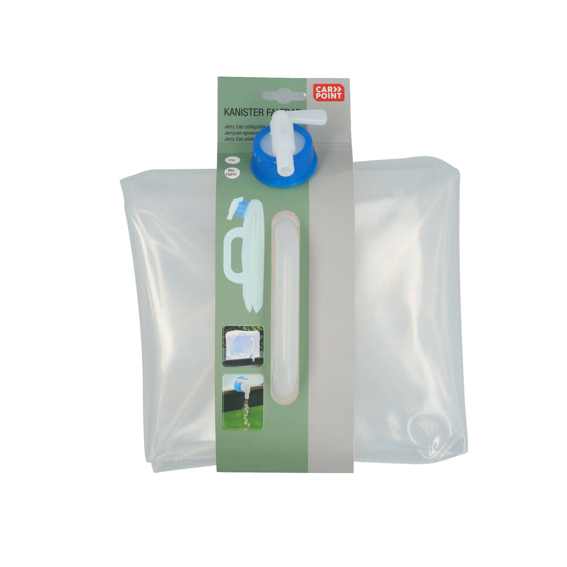 Carpoint Jerrycan Opvouwbaar + Kraan 15 Liter-3