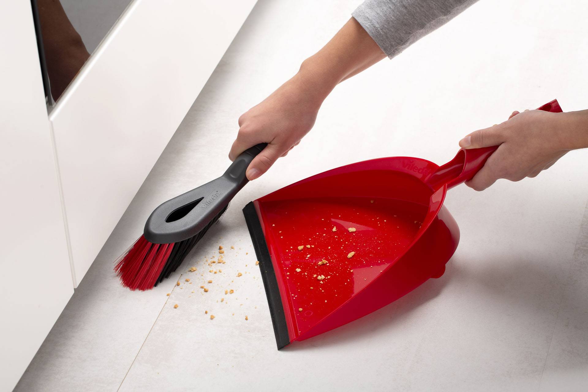Vileda Stoffer en Blik Set 2in1-4