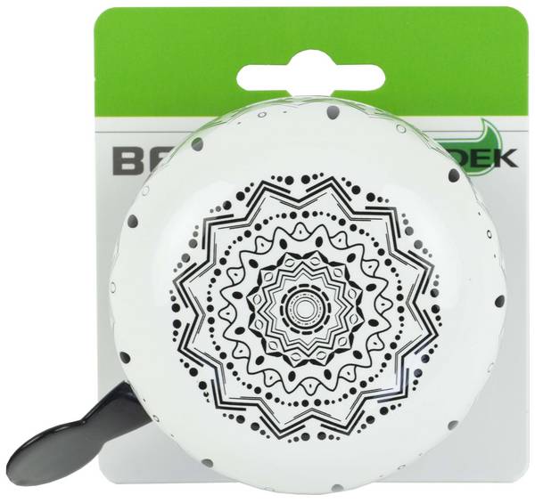 Fietsbel Ding-Dong Widek Mandala ø80mm - zebra black