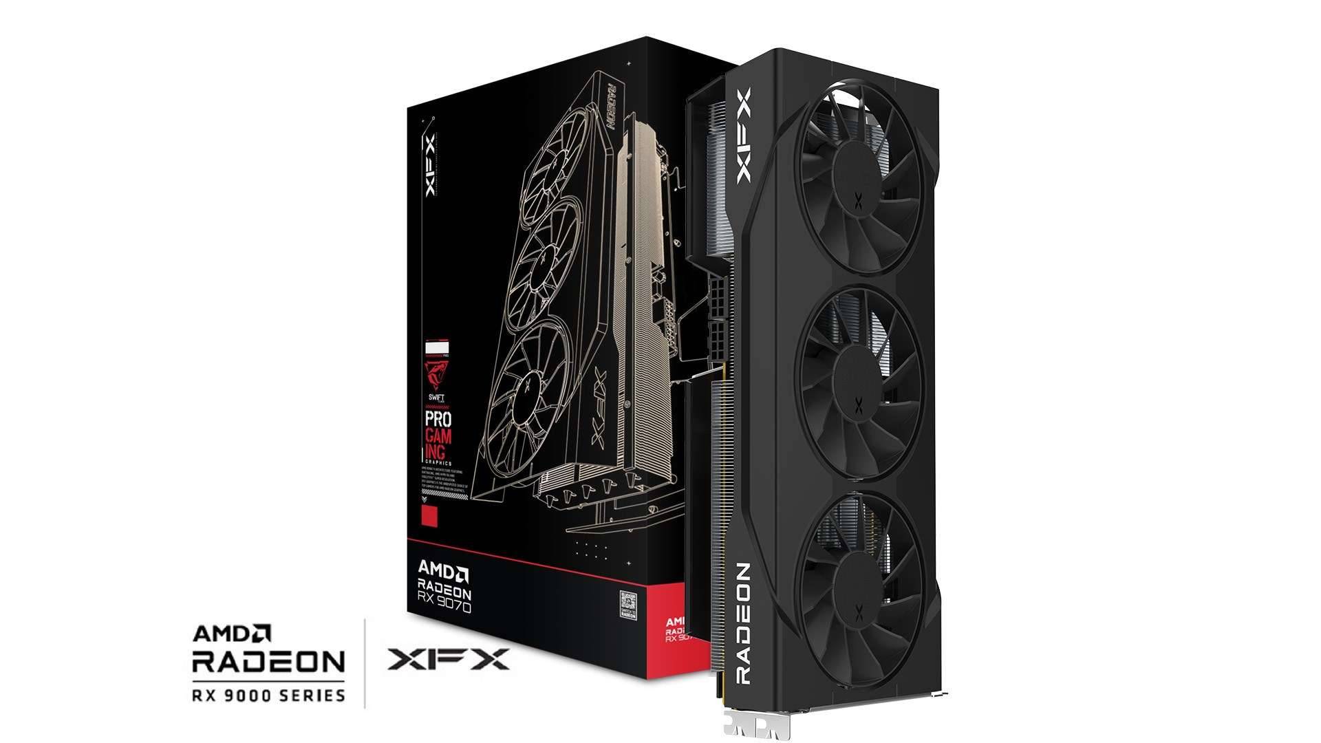Grafische kaart XFX Swift RX 9070GRE Trip F. G. 12 GB-0