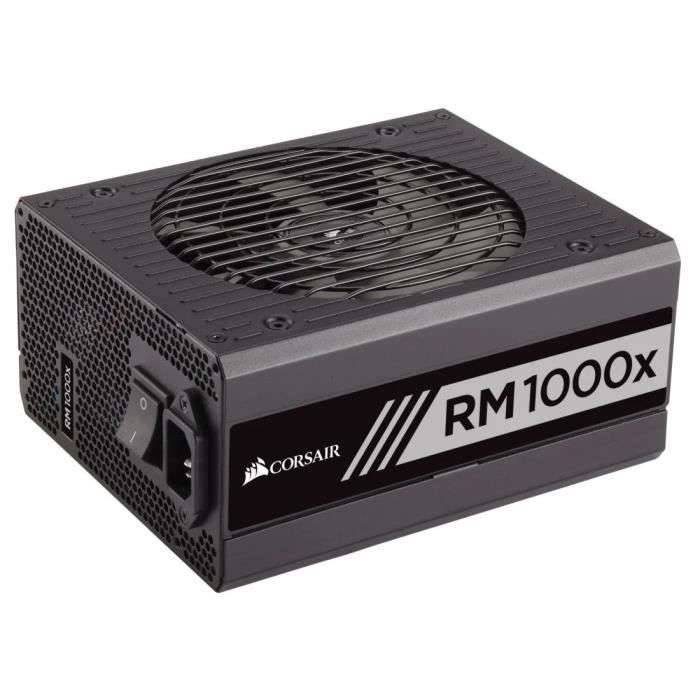 PC-voeding - CORSAIR - RM1000x Shift - 1000 Watt - ATX 3.1 - PCIe 5.1 - Cybenetics GOLD-gecertificeerd - Modulaire vo...-0
