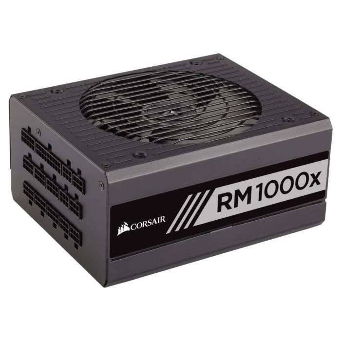 PC-voeding - CORSAIR - RM1000x Shift - 1000 Watt - ATX 3.1 - PCIe 5.1 - Cybenetics GOLD-gecertificeerd - Modulaire vo...-1