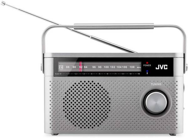 JVC RA-E315G Draagbare radio Grijs