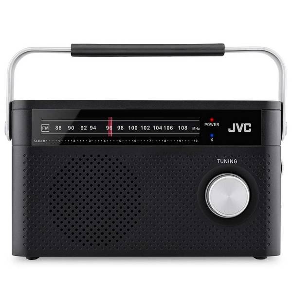 JVC RA-E315B Draagbare radio Zwart