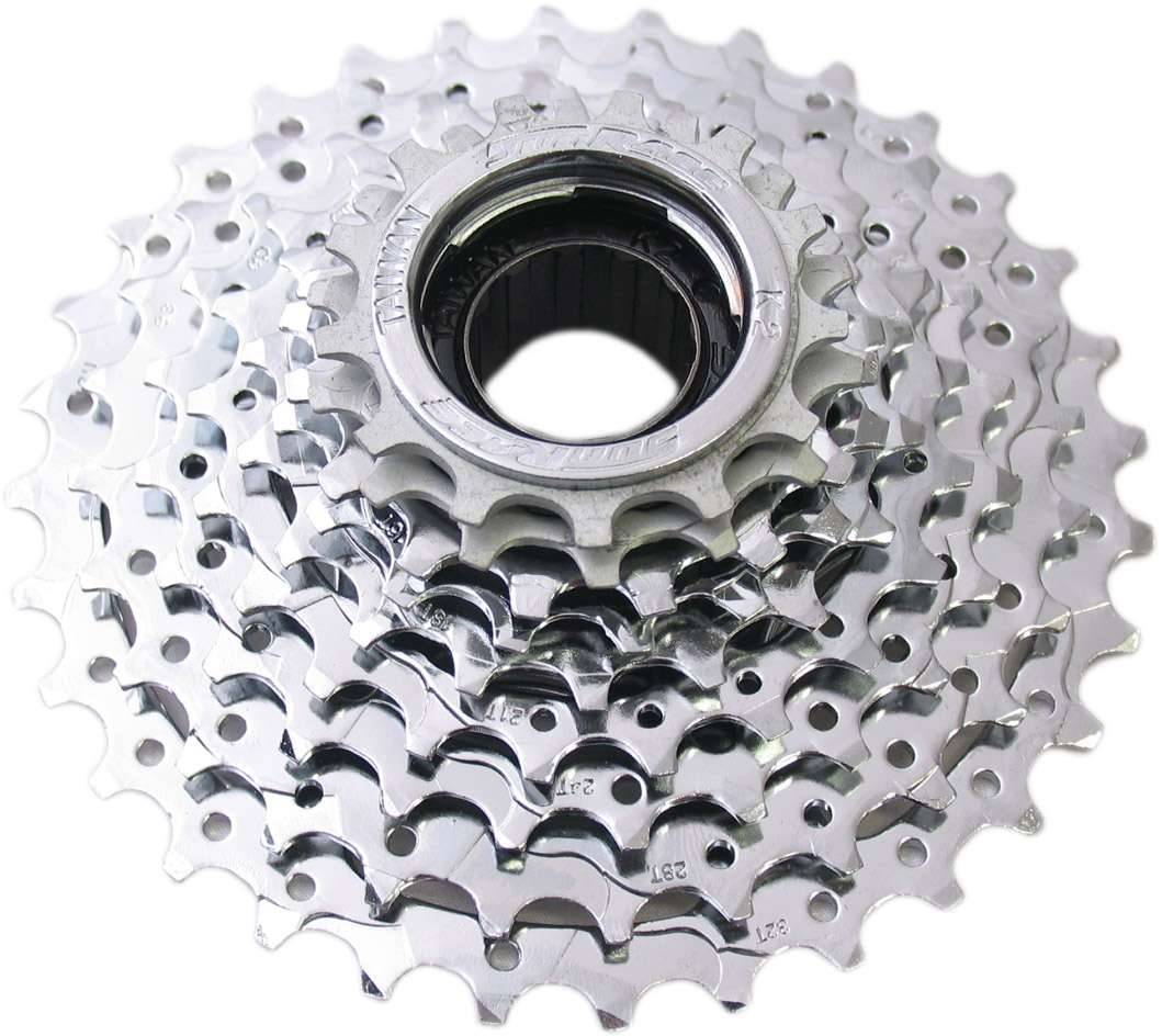 Freewheel 9 speed Sunrace MFE90 13-32 tands - chroom-0