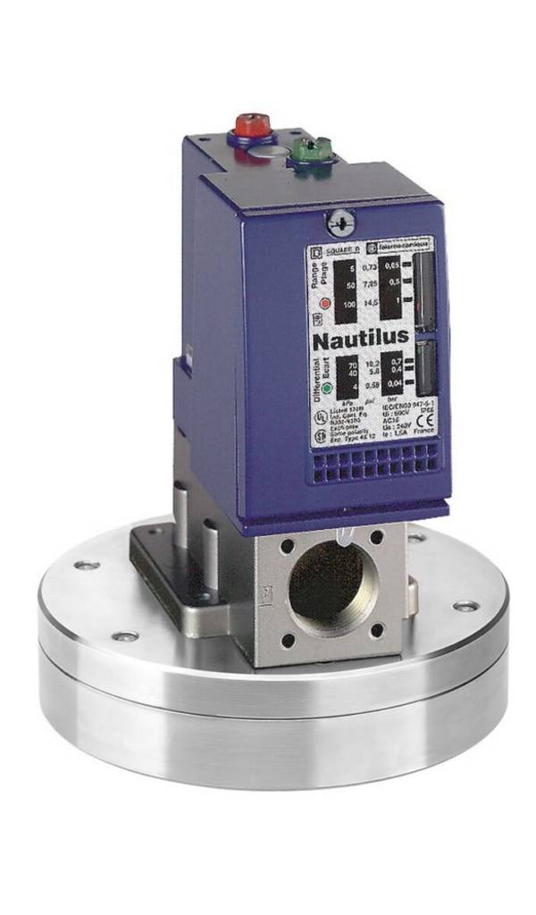 TELEMECANIQUE SENSORS XMLCS04B2S12 Automatiseringsmodule: drukschakelaar; OUT 1: SPDT x2; G1/4" - 1 stuk
