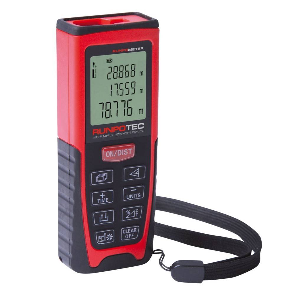 Runpotec Laser Distanzmessgerät 10108-0