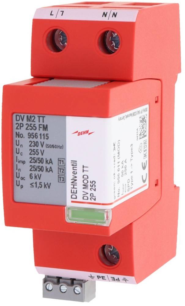 DEHN Kombiableiter Typ1+2+3 DV M2 TT 2P 255 FM-0