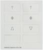 Siemens 5TG1306 Tekstveld Delta style Schakelmateriaal 1 stuk(s)