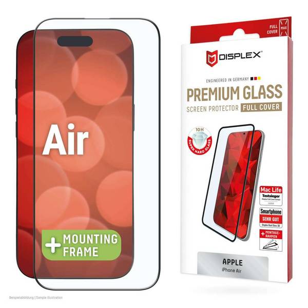 Displex 02161 scherm- & rugbeschermer voor mobiele telefoons Doorzichtige schermbeschermer Apple 1 stuk(s)