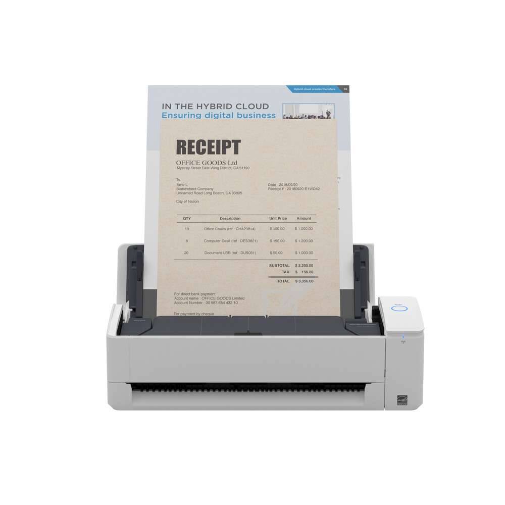 Ricoh IX1300 - Duplex - A4 - ADF 20 - 30 ppm - USB 3.2/Wifi (Win/Mac)-3