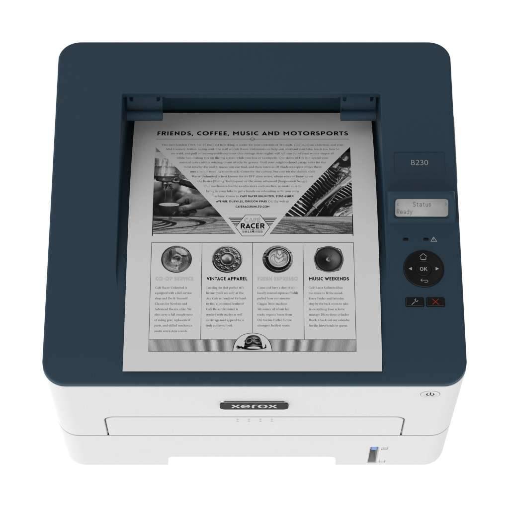 Xerox B230 A4 34 ppm draadloze dubbelzijdige printer PS3 PCL5e/6 2 laden totaal 251 vel-2