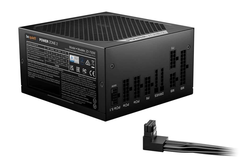 BE QUIET PC-voeding - WEES STIL - Vermogenszone 2 - 750 W - BP006EU - Optimale efficiëntie-1