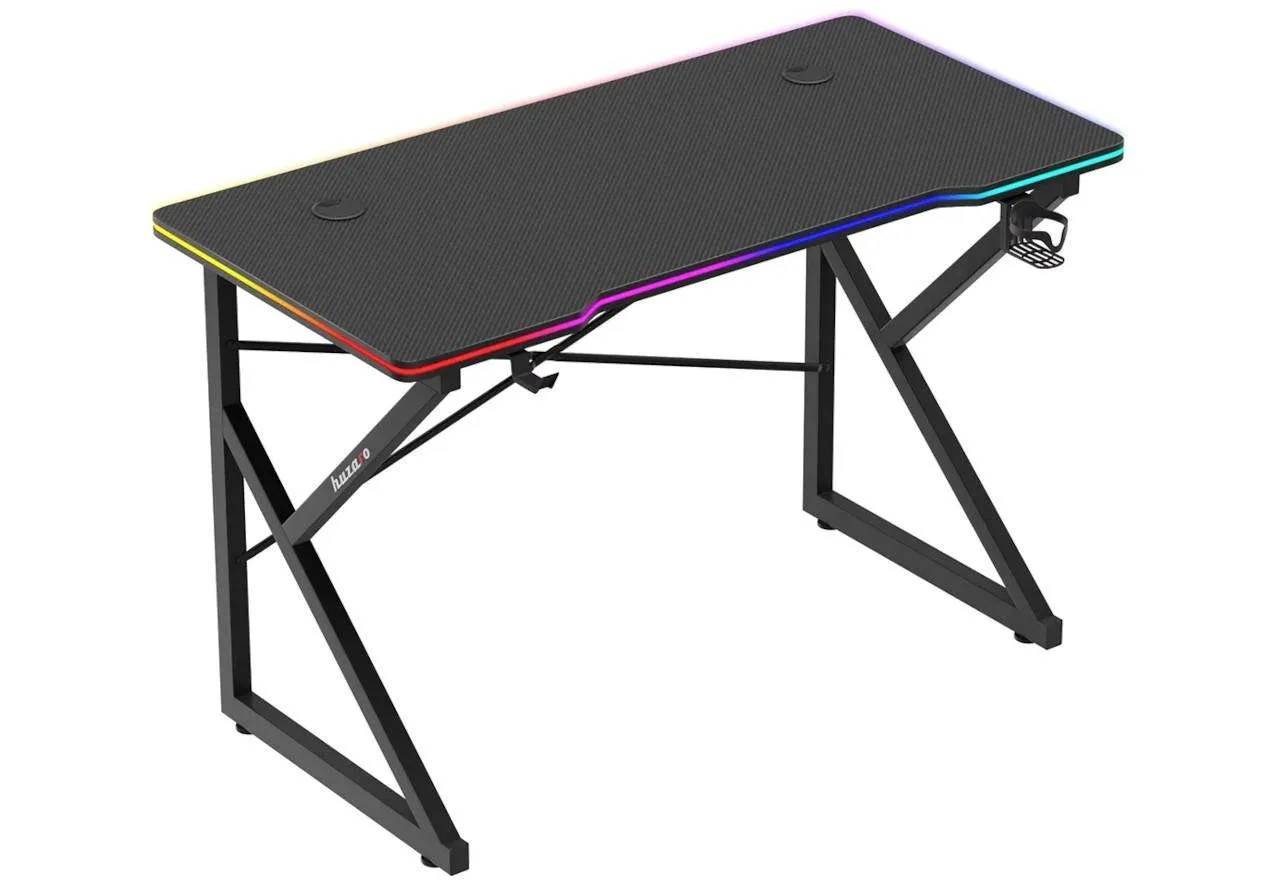 Huzaro Hero 1.7 RGB Black - gaming bureau-0