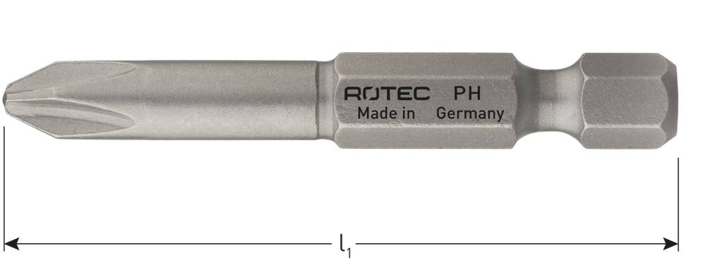 Krachtbit PH 3, L=50, E6.3, BASIC (vpe 10)-1