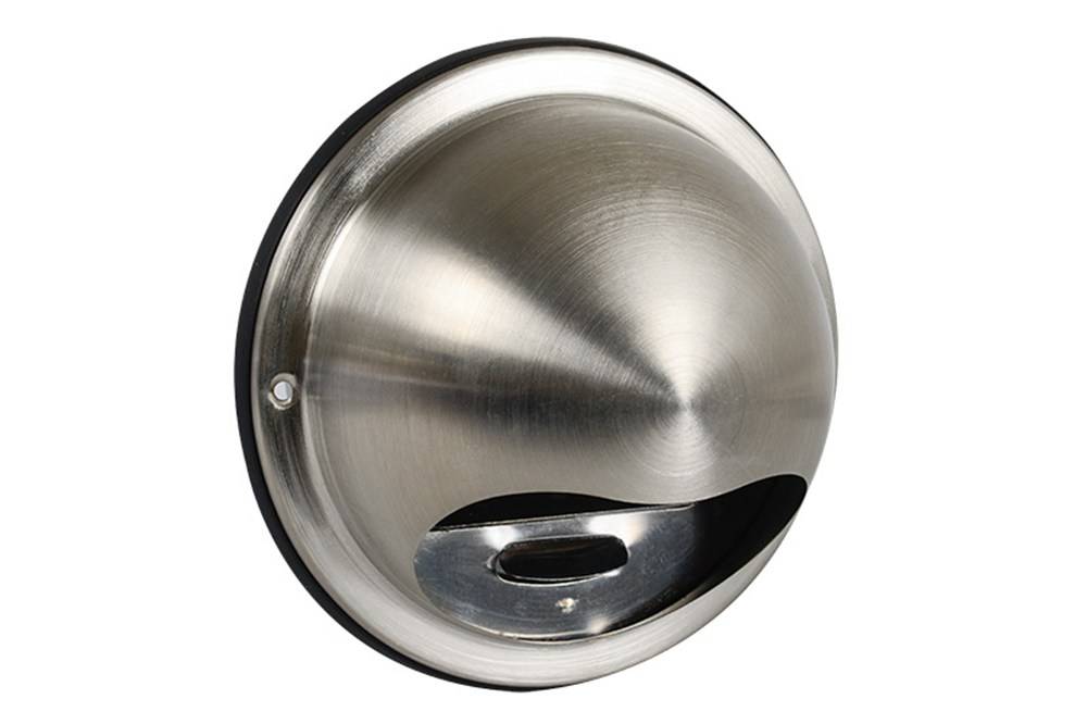Buitenrooster bol RVS ø 100mm - RVS-0