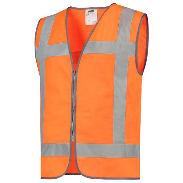 Veiligheidsvest Oranje Rws-Zip M-L