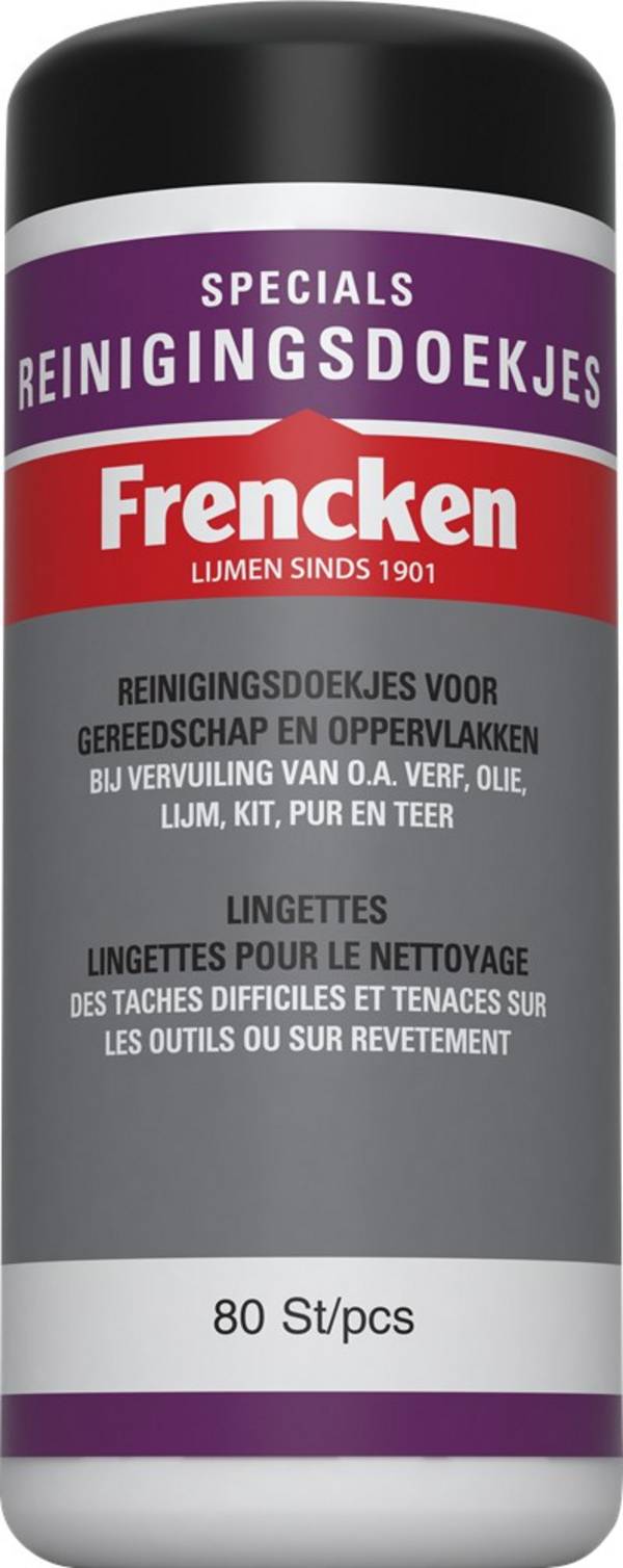 Reinigingsdoeken Voor Lijm  Frencken      80 St.
