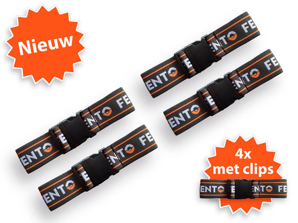 Clip elastieken KNEE 400 4ST-0