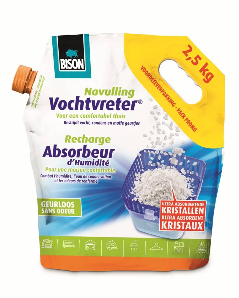 Bison Vochtvreter Vulling 2500Gr-0