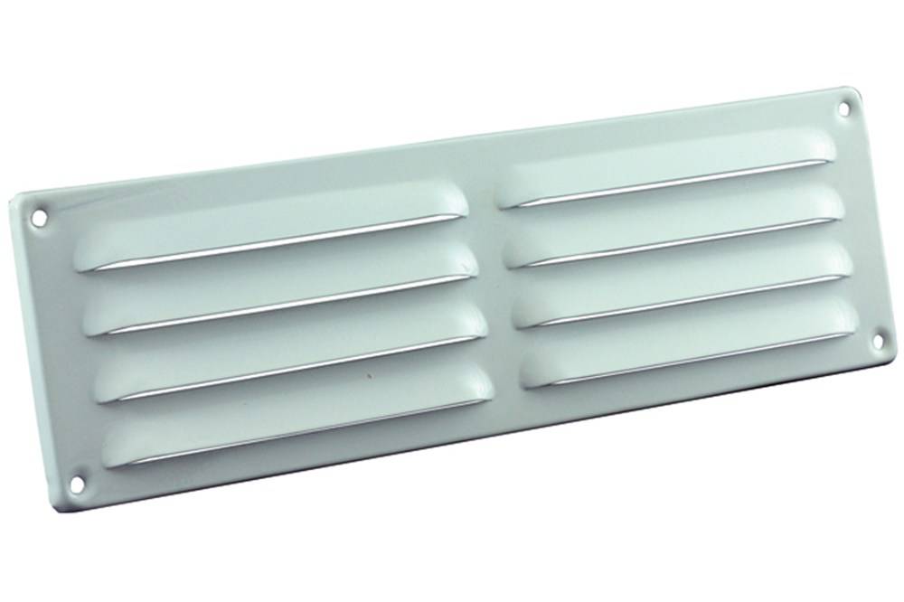 NEDCO Alu Schoepenrooster 300X90mm Wit-0