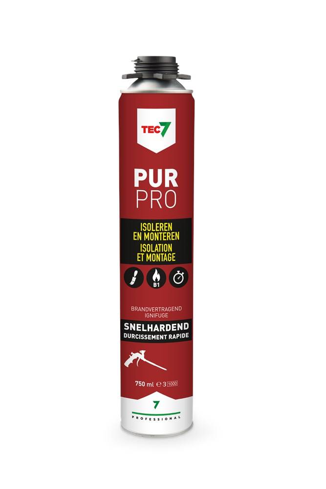 Tec7 Montageschuim Pur Pro 750Ml-0