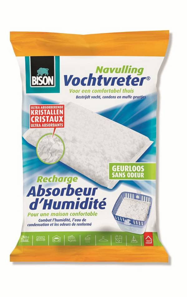 Vochtvreter Navulling Classic Bison Zak 450 Gr
