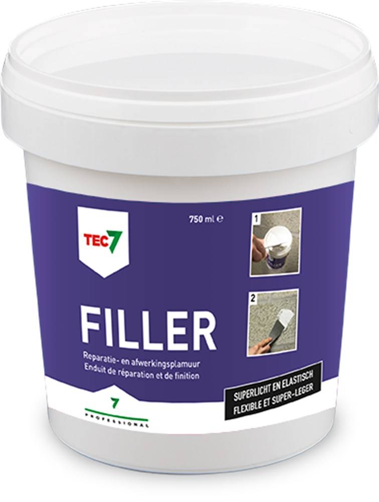 Tec7 Reparatieplamuur Filler 750Ml-0