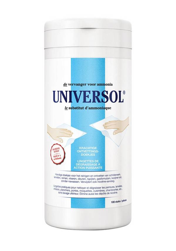 Universol Verfreinigings doekjes 100St