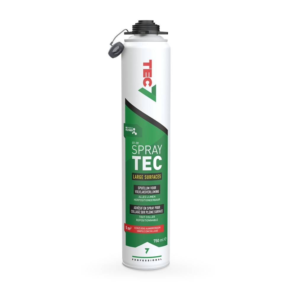 Tec7 Spraytech Spuitlijm Wit 750Ml-0