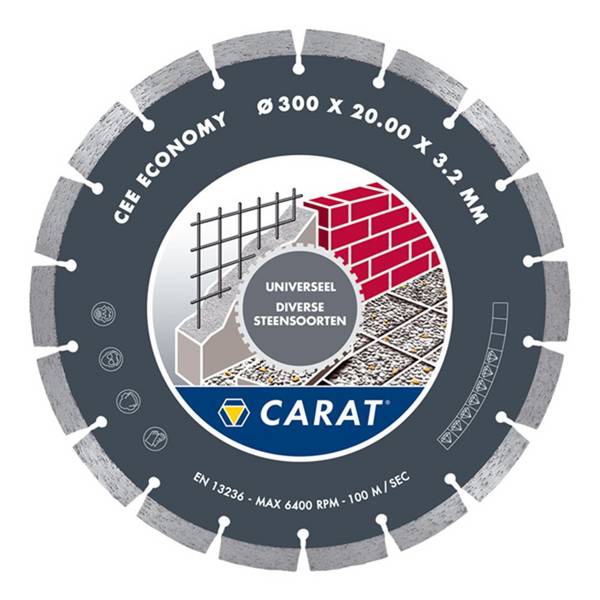 Carat Diamantzaagblad Starter Ce 300X25