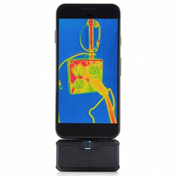 FLIR ONE Pro Android (USB-C) - 8 - 14 µm - 8,7 Hz - 70 mK - 15 cm - Zwart - MFi EN61233-1
