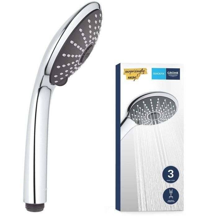 GROHE - Handdouche met 3 straalsoorten-0