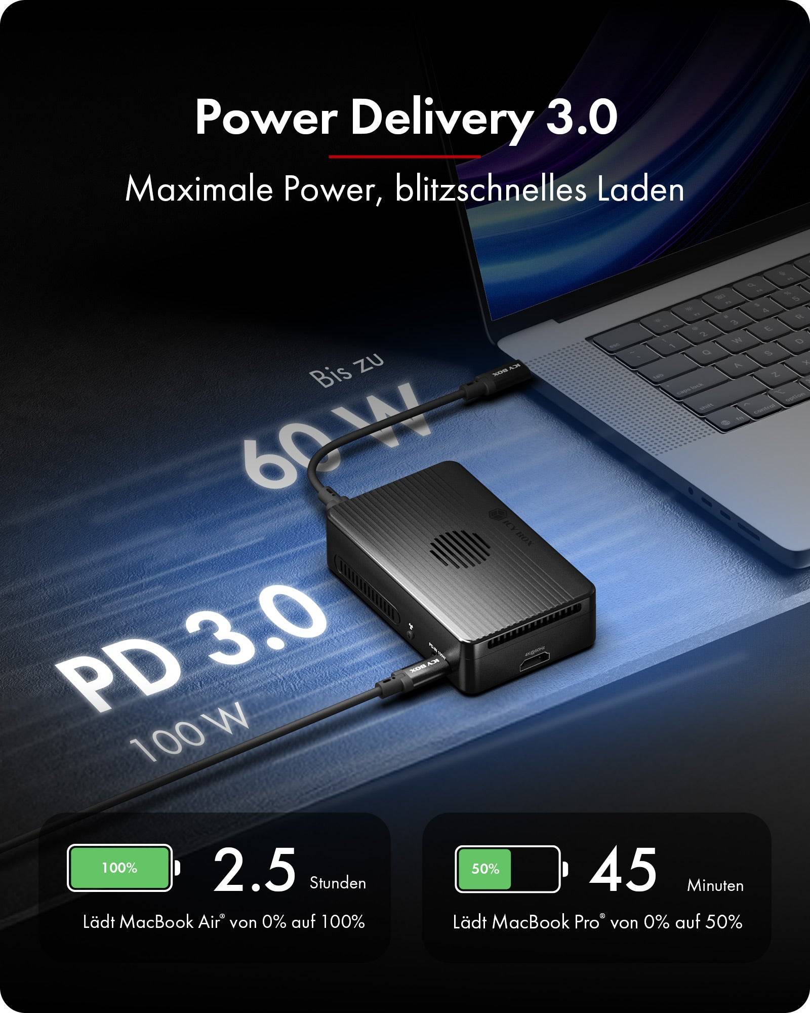 RAID- en dockingstation IcyBox Heart Raid 2818 2x M.2 NVMe SSD-4