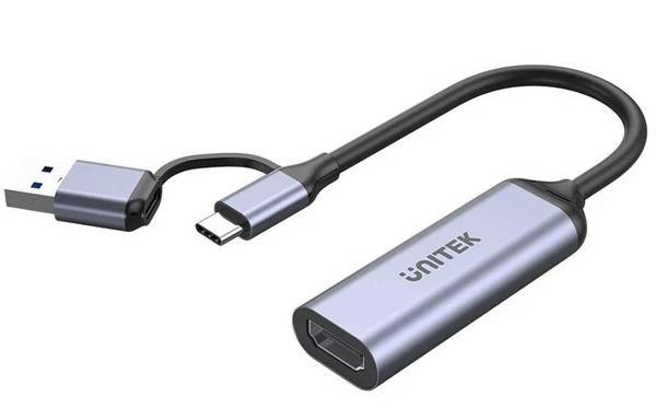 UTK Video grabber Unitek USB-C/A, 4K HDMI 1.4b